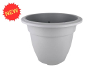 Whitefurze 38cm Round Grey Bell Planter